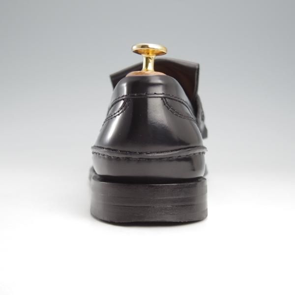 極美品★チャーチ 75F/UK7.5【★キルトタッセル/OREHAM/オレハム】126ラスト/ビーフロール/タッセルローファー/黒/メンズ/Church's★l102