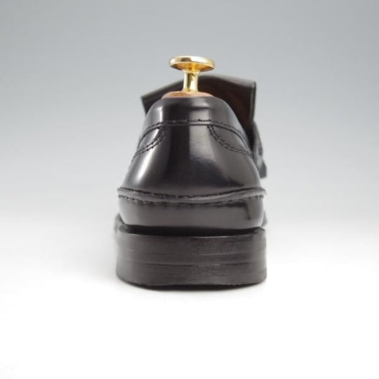 極美品★チャーチ 75F/UK7.5【★キルトタッセル/OREHAM/オレハム】126ラスト/ビーフロール/タッセルローファー/黒/メンズ/Church's★l102