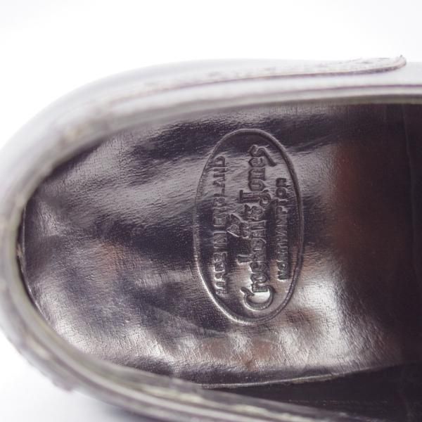 極上★クロケット&ジョーンズ 6D【ハンドグレードライン★クォーターブローグ/BYRON】カーフ/黒/メンズ/Crockett&Jones★l110