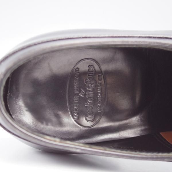 極上★クロケット&ジョーン 5D【ハンドグレードライン★ストレートチップ/黒】カーフ/メンズ/Crockett&Jones★l112