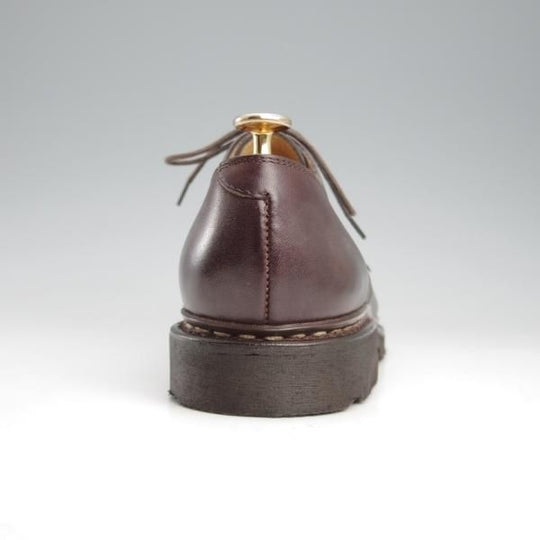 ほぼ未使用★パラブーツ SIZE 6【定価￥83,600-★ARLES/プレーントゥ】グリフソール/リスレザー/CAFE/濃茶/メンズ/Paraboot★l114