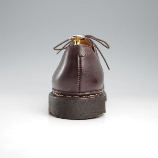ほぼ未使用★パラブーツ SIZE 6【定価￥83,600-★ARLES/プレーントゥ】グリフソール/リスレザー/CAFE/濃茶/メンズ/Paraboot★l114