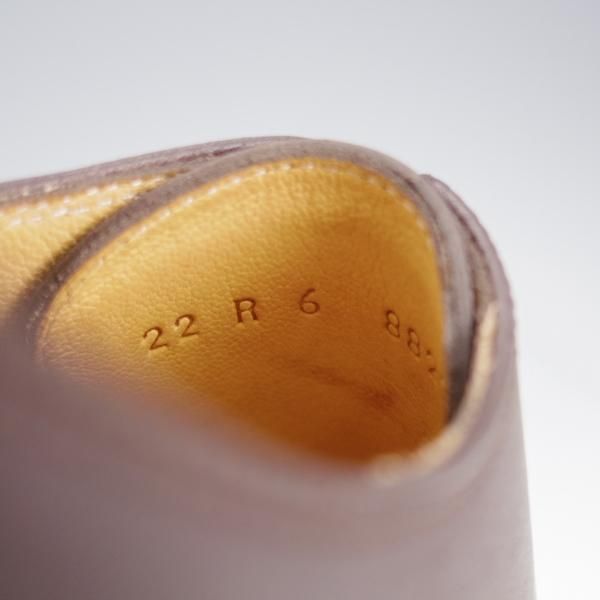 ほぼ未使用★パラブーツ SIZE 6【定価￥83,600-★ARLES/プレーントゥ】グリフソール/リスレザー/CAFE/濃茶/メンズ/Paraboot★l114