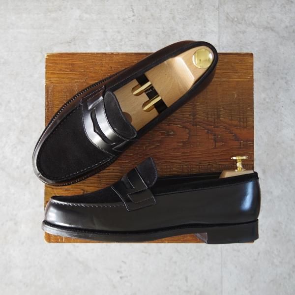 JM WESTON ladies patent leather white size 5D ジェイエム