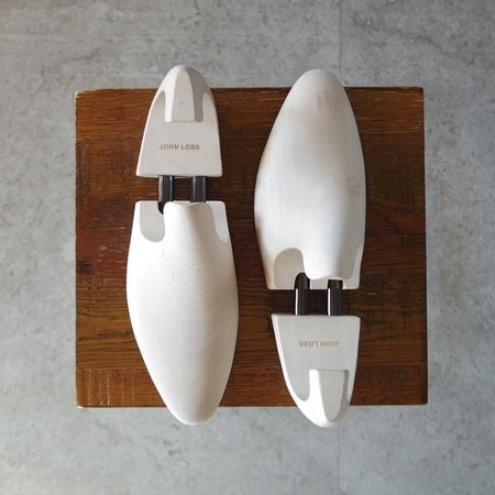 美品★ジョンロブ 5E【定価￥26,400-★純正シューツリー/STANDARD】木製シューキーパー/メンズ/JOHN LOBB★l130