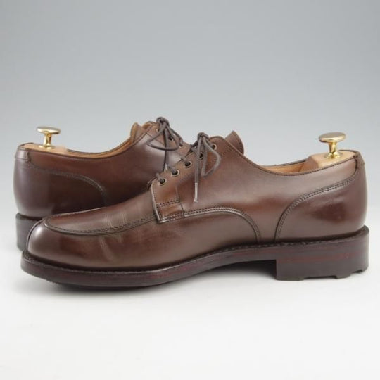 ★クロケット&ジョーンズ 7E【定価￥88,560-★リッジウェイソール仕様/WEXFORD】Uチップ/371ラスト/カーフ/濃茶/Crockett&Jones★l134