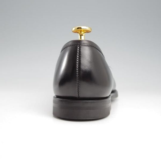 極美品★クロケット&ジョーンズ 5.5E【定価￥110,000-★BOSTON 2/ボストン】CITYソール/コインローファー/黒/Crockett&Jones★l135