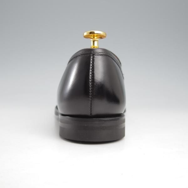 極美品★クロケット&ジョーンズ 5.5E【定価￥110,000-★BOSTON 2/ボストン】CITYソール/コインローファー/黒/Crockett&Jones★l135