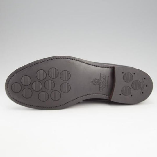 極美品★クロケット&ジョーンズ 5.5E【定価￥110,000-★BOSTON 2/ボストン】CITYソール/コインローファー/黒/Crockett&Jones★l135