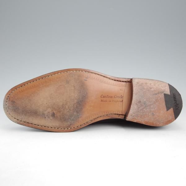 極美品★チャーチ 60F/UK6【現行定価￥176,000-★チェットウィンド/CHETWYND】173ラスト/フルブローグ/カーフ/黒/メンズ/Church's★l139