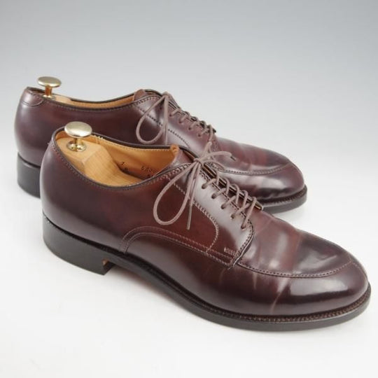 極上★オールデン 7D【定価￥182,600-★コードバン仕様/モディファイドラスト/54321】Vチップ/#8/バーガンディー/赤茶/メンズ/ALDEN★l140