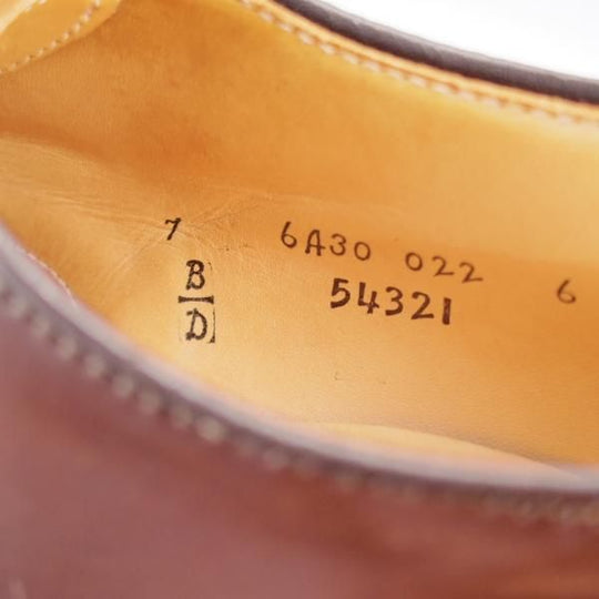 極上★オールデン 7D【定価￥182,600-★コードバン仕様/モディファイドラスト/54321】Vチップ/#8/バーガンディー/赤茶/メンズ/ALDEN★l140