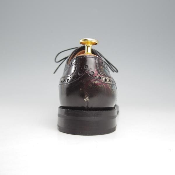 未使用★チャーチ(レディース) SIZE 38【モデル定価￥176,000-★フラワープリント仕様/BURWOOD WG】バーウッド/Church's★l141