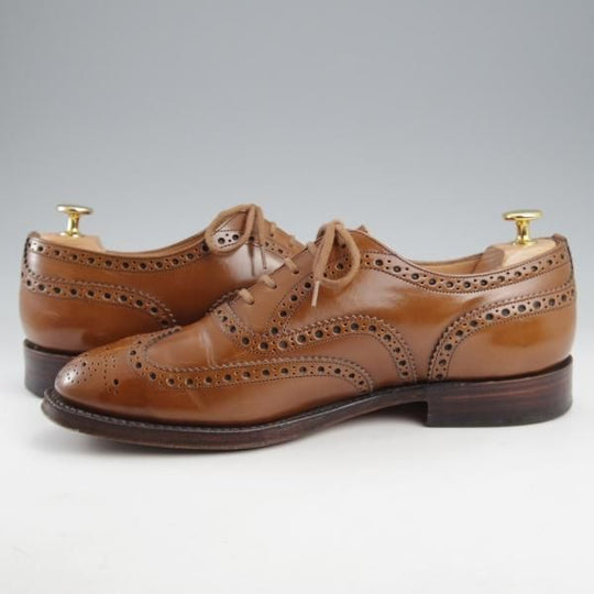 ★チャーチ 80G/UK8【定価￥176,000-★BURWOOD/バーウッド】81ラスト/フルブローグ/サンダルウッド/茶/メンズ/Church's★l142