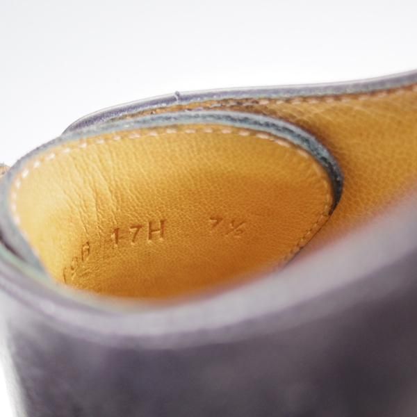 極上★パラブーツ SIZE 7.5【定価￥96,800-★シャンボード/CHAMBORD】リスレザー/TEXソール/Uチップ/NUIT/紺/Paraboot★l143