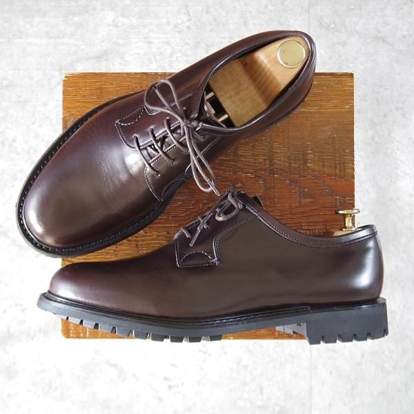 未使用★チャーチ 70G/UK7【コマンドソール仕様★NEWBRIDGE 2 FUR/103ラスト】プレーントゥ/LUX CALF/EBONY/濃茶/メンズ/Church's★l144