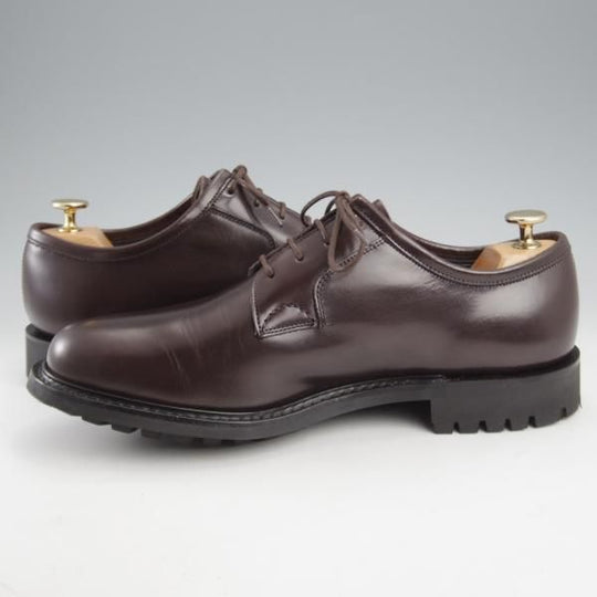 未使用★チャーチ 70G/UK7【コマンドソール仕様★NEWBRIDGE 2 FUR/103ラスト】プレーントゥ/LUX CALF/EBONY/濃茶/メンズ/Church's★l144