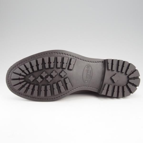 未使用★チャーチ 70G/UK7【コマンドソール仕様★NEWBRIDGE 2 FUR/103ラスト】プレーントゥ/LUX CALF/EBONY/濃茶/メンズ/Church's★l144