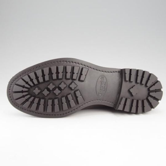 未使用★チャーチ 70G/UK7【コマンドソール仕様★NEWBRIDGE 2 FUR/103ラスト】プレーントゥ/LUX CALF/EBONY/濃茶/メンズ/Church's★l144