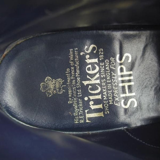 ★トリッカーズ SIZE 6【現行定価10万円以上★カントリーブーツ/SHIPS別注】6442/アニリンカーフ/Walnut/茶/メンズ/Tricker's★l147