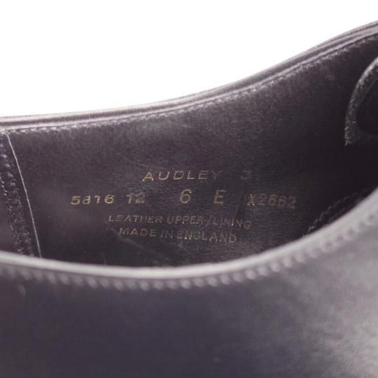 極美品★クロケット&ジョーンズ 6E【定価￥132,000-★AUDLEY 3/オードリー】ハンドグレードライン/367ラスト/黒/Crockett&Jones★l150