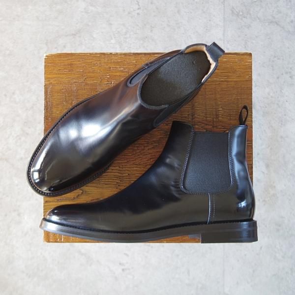 極美品★チャーチ(レディース) SIZE 36.5【貴重★サイドゴアブーツ/ELSA/ロイスカーフ】チェルシーブーツ/ROIS CALF/黒/Church's★l152