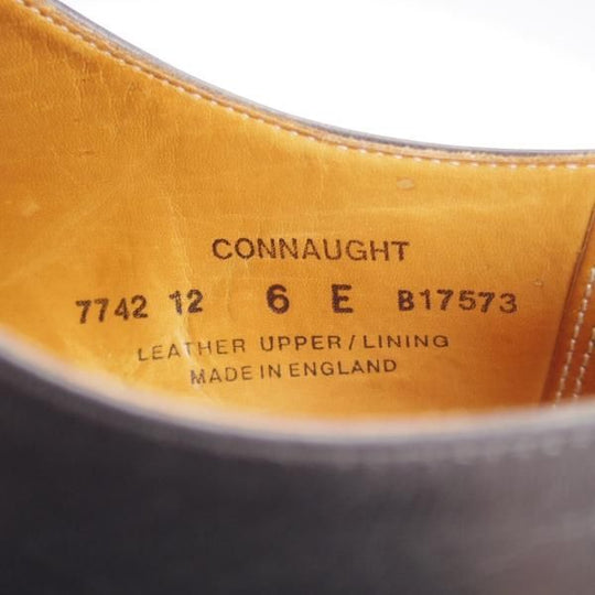 極上★クロケット&ジョーンズ 6E【同系モデル定価￥110,000-★CONNAUGHT/ストレートチップ】BEAMS F別注/ビームス/Crockett&Jones★l157