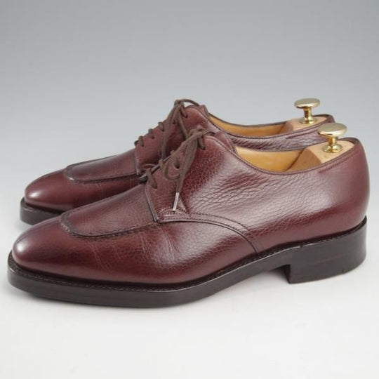 極上★ジョンロブ 6E【高額★スキンステッチ仕様/8896ラスト/BORDER】ボーダー/Uチップ/カントリーカーフ/濃茶/メンズ/JOHN LOBB★l161