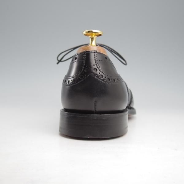 未使用★チャーチ 80F/UK8【定価￥176,000-★チェットウィンド/CHETWYND】173ラスト/フルブローグ/カーフ/黒/メンズ/Church's★l162