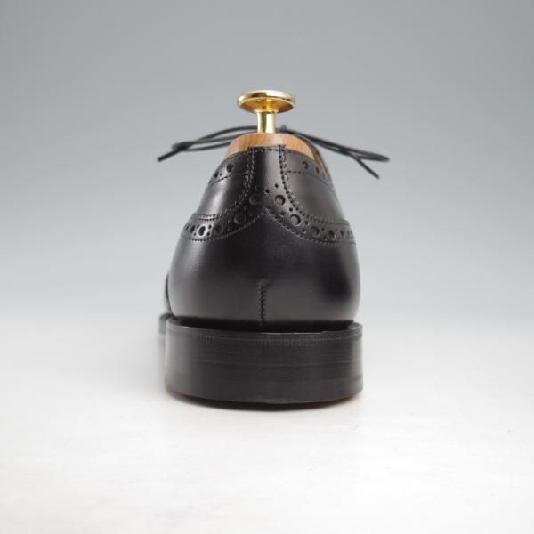 未使用★チャーチ 80F/UK8【定価￥176,000-★チェットウィンド/CHETWYND】173ラスト/フルブローグ/カーフ/黒/メンズ/Church's★l162