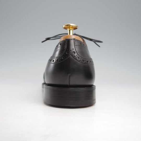 未使用★チャーチ 80F/UK8【定価￥176,000-★チェットウィンド/CHETWYND】173ラスト/フルブローグ/カーフ/黒/メンズ/Church's★l162