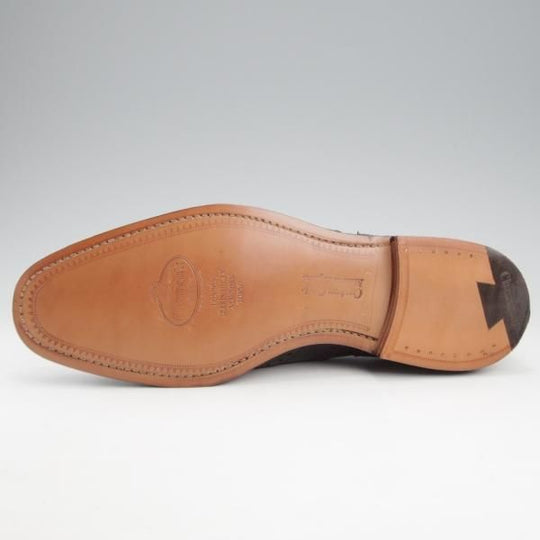 未使用★チャーチ 80F/UK8【定価￥176,000-★チェットウィンド/CHETWYND】173ラスト/フルブローグ/カーフ/黒/メンズ/Church's★l162