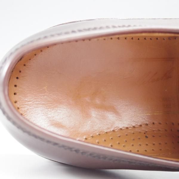 極上★(独)ハインリッヒ・ディンケラッカー SIZE 8.5【貴重★プレーントゥ/濃茶】カーフ/メンズ/Heinrich Dinkelacker★l163