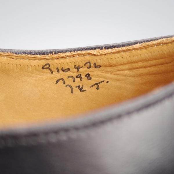未使用★トリッカーズ SIZE 7.5【現行定価10万円以上★トゥモローランド別注/M798】ストレートチップ/黒/メンズ/短靴/Tricker's★l165