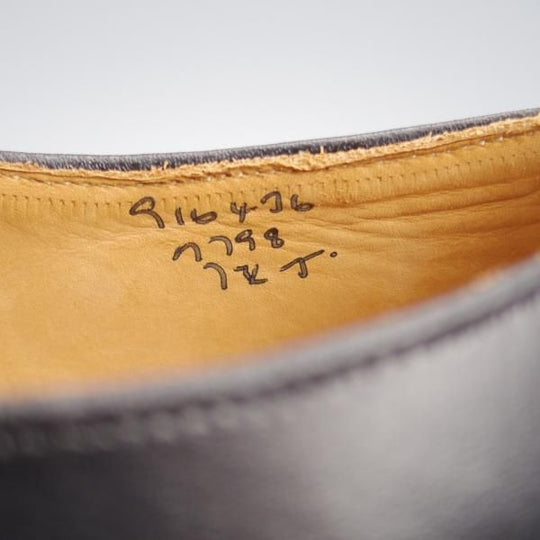 未使用★トリッカーズ SIZE 7.5【現行定価10万円以上★トゥモローランド別注/M798】ストレートチップ/黒/メンズ/短靴/Tricker's★l165