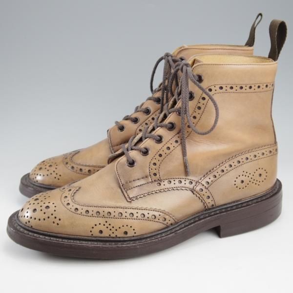 ★トリッカーズ SIZE 6.5【ダイナイトソール仕様★(英)ポールスミス別注/Paul Smith】M6178/カントリーブーツ/薄茶/Tricker's★l167
