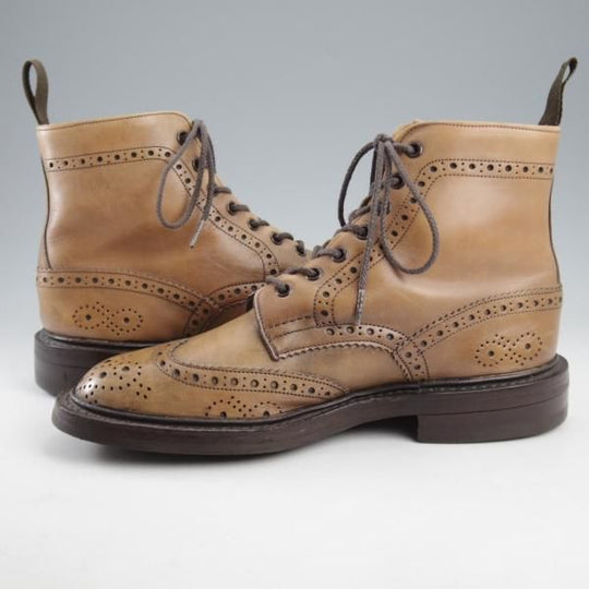 ★トリッカーズ SIZE 6.5【ダイナイトソール仕様★(英)ポールスミス別注/Paul Smith】M6178/カントリーブーツ/薄茶/Tricker's★l167