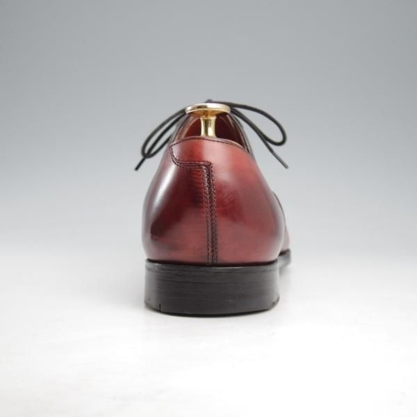 極上★エドワードグリーン 6.5E【★パンチドキャップトゥ/HYTHE】606ラスト/ハイス/Burgundy Antique/カーフ/赤茶/EDWARD GREEN★l169