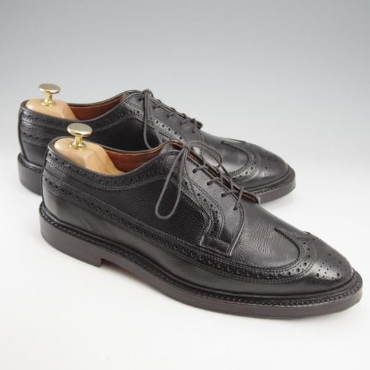 極美品★(米)アレンエドモンズ 8E【貴重★ブルックスブラザーズ別注/BROOKS BROTHERS】ロングウイング/黒/メンズ/ALLEN EDMONDS★l170