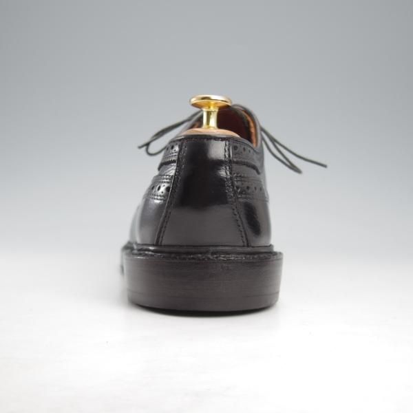 極美品★(米)アレンエドモンズ 8E【貴重★ブルックスブラザーズ別注/BROOKS BROTHERS】ロングウイング/黒/メンズ/ALLEN EDMONDS★l170