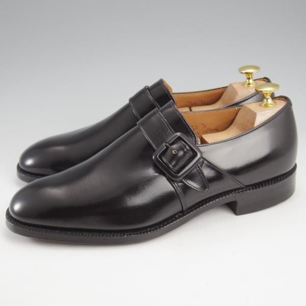 未使用★チャーチ 70F/UK7【現行定価￥181,500-★旧チャーチ/73ラスト/ブックバインダーカーフ】Westbury/3都市ロゴ/黒/Church's★l171