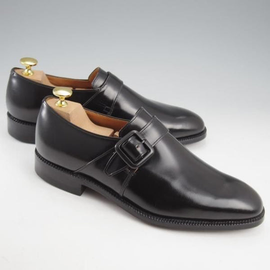 未使用★チャーチ 70F/UK7【現行定価￥181,500-★旧チャーチ/73ラスト/ブックバインダーカーフ】Westbury/3都市ロゴ/黒/Church's★l171