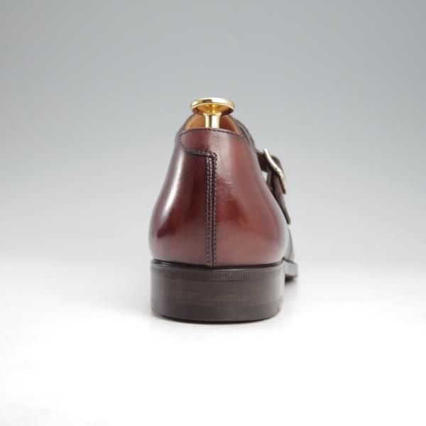 極美品★(仏)ベルルッティ SIZE 6【貴重★タトゥ・コレクション/ヴェネチアレザー】モンクストラップ/濃茶/メンズ/Berluti★l173
