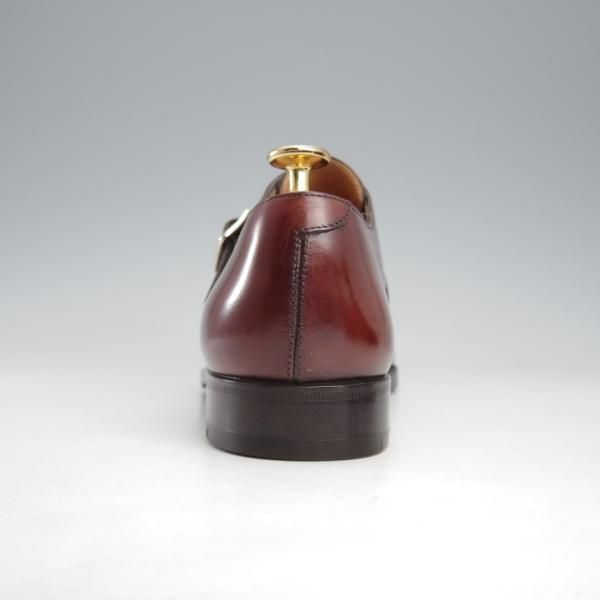 極美品★(仏)ベルルッティ SIZE 6【貴重★タトゥ・コレクション/ヴェネチアレザー】モンクストラップ/濃茶/メンズ/Berluti★l173