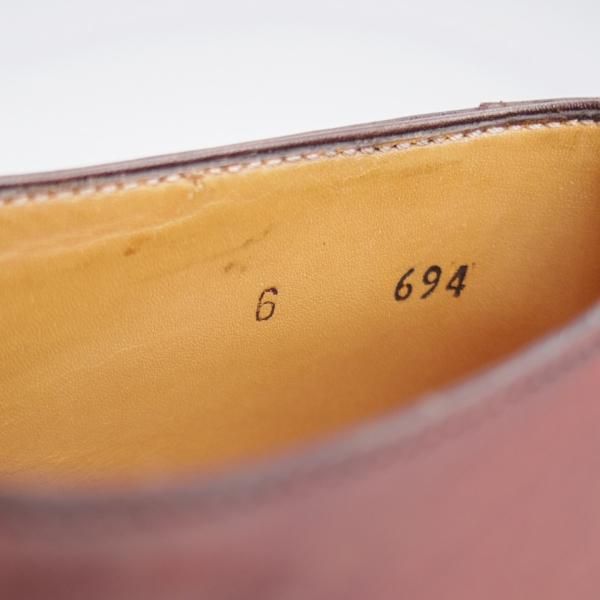 極美品★(仏)ベルルッティ SIZE 6【貴重★タトゥ・コレクション/ヴェネチアレザー】モンクストラップ/濃茶/メンズ/Berluti★l173