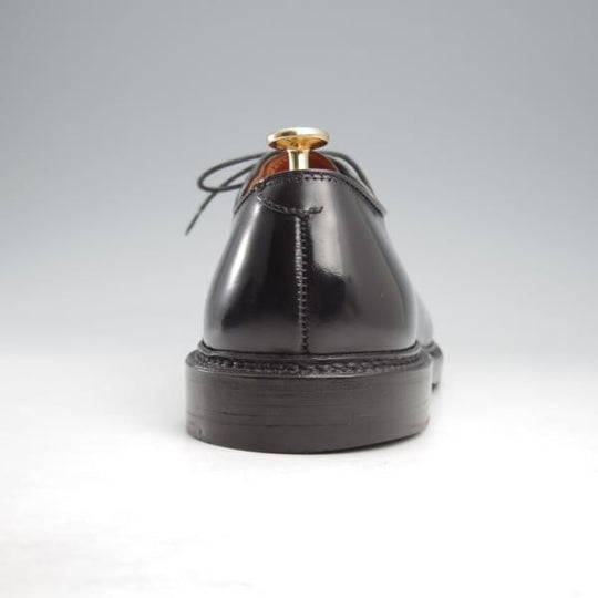 極美品★オールデン 8E【定価￥184,800-★コードバン仕様/9901】バリーラスト/プレーントゥ/黒/メンズ/ALDEN★l174