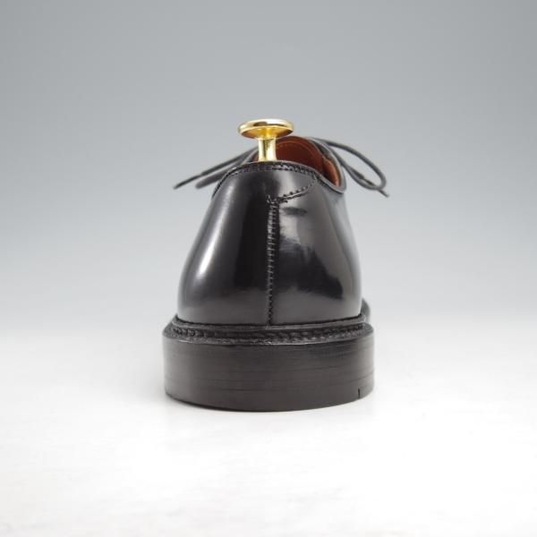 極美品★オールデン 8E【定価￥184,800-★コードバン仕様/9901】バリーラスト/プレーントゥ/黒/メンズ/ALDEN★l174