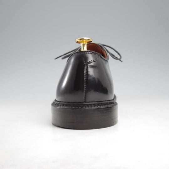 極美品★オールデン 8E【定価￥184,800-★コードバン仕様/9901】バリーラスト/プレーントゥ/黒/メンズ/ALDEN★l174