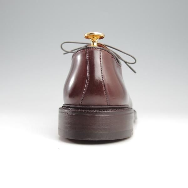 未使用★クロケット&ジョーンズ 6.5EE【現行定価16万円程度★コードバン仕様/CARLISLE】240ラスト/プレーントゥ/赤茶/Crockett&Jones★l179