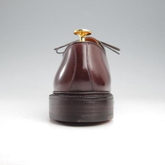 未使用★クロケット&ジョーンズ 6.5EE【現行定価16万円程度★コードバン仕様/CARLISLE】240ラスト/プレーントゥ/赤茶/Crockett&Jones★l179